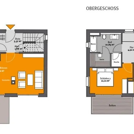 Ferienhaus Marta Am Im Sauerland Mit Eigener Sauna, Garten, Terrasse, Balkon Und Blick Auf Den *