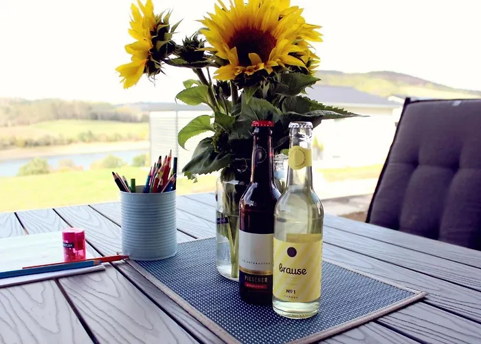 Marta Am Im Sauerland Mit Eigener Sauna, Garten, Terrasse, Balkon Und Blick Auf Den בית נופש Diemelsee