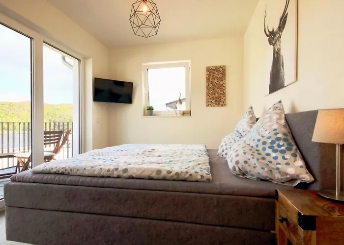 בית נופש Marta Am Im Sauerland Mit Eigener Sauna, Garten, Terrasse, Balkon Und Blick Auf Den *